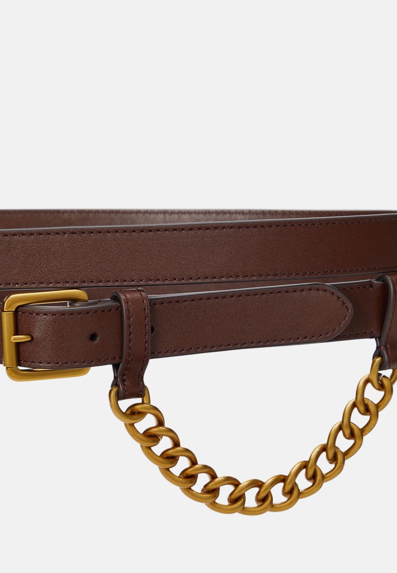 Lauren Ralph Lauren LEATHER DOUBLE WRAP CHAIN BELT - Belt  display picture 3