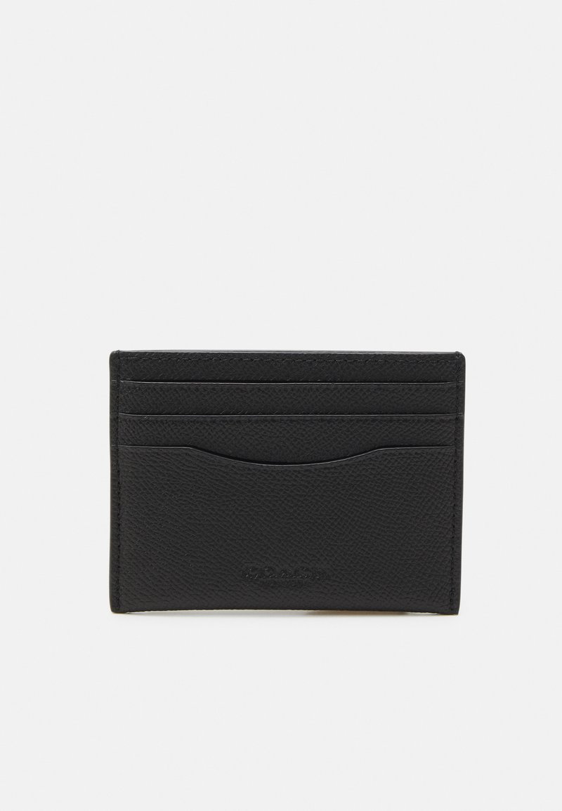 Coach FLAT CARD CASE UNISEX Wallet black Zalando