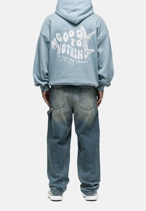 Mikina s kapucí - blue