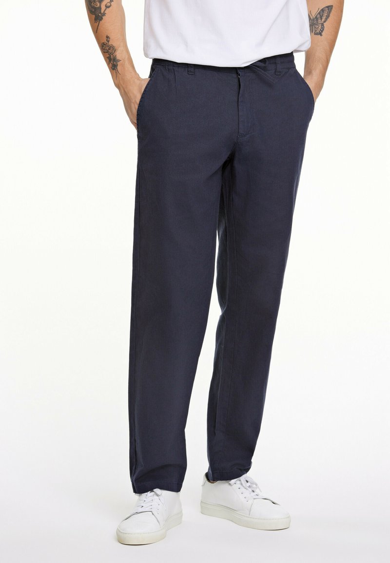 Lindbergh Pantalones - dk navy