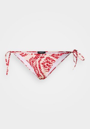 SWIM BRIEF - Bas de bikini - ivory/fuxia