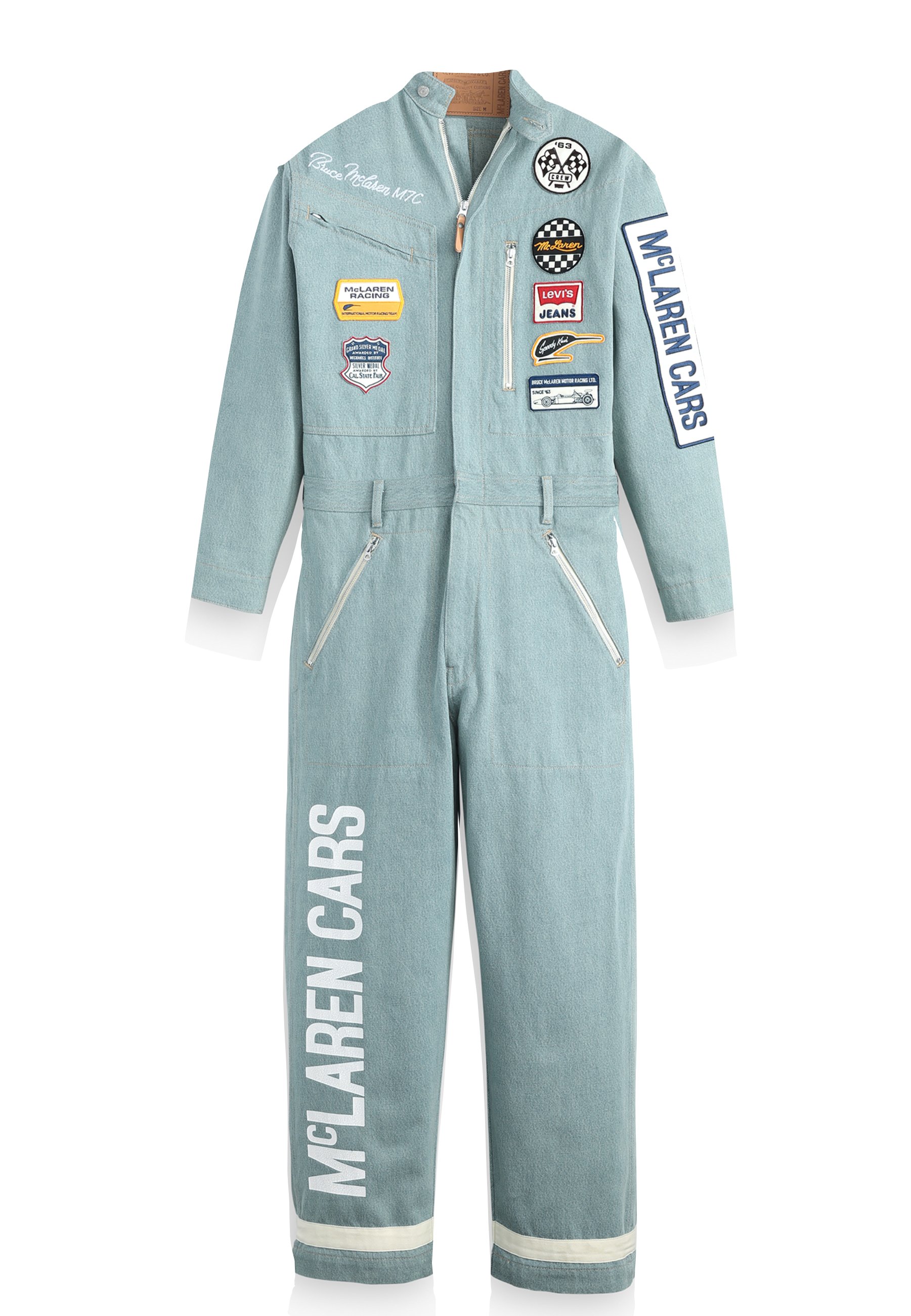 シシクイ　Jumpsuit / light indigo Levi's® LEVI'S® X MCLAREN RACING SUIT - Jumpsuit - light indigo