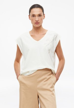 s.Oliver T-SHIRT - T-Shirt print - creme