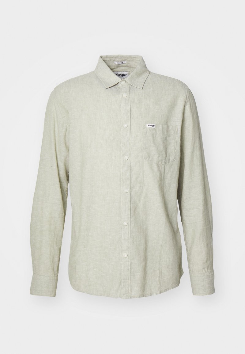 Wrangler Overhemd lichtgroen Wrangler Overhemd lichtgroen