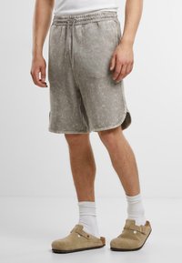Urban Classics WASHED PIPED - Tepláky - steelgrey