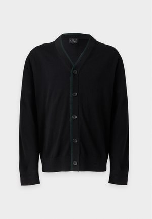 PS Paul Smith, MENS CARDIGAN BUTTON - Gilet - black