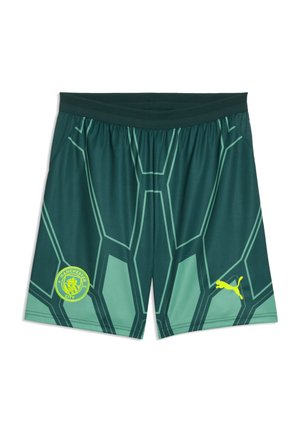 Puma MANCHESTER CITY 26/27 TORWARTSHORTS - Korte sportsbukser - vibrant green-varsity green