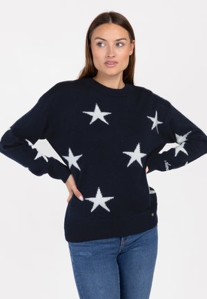 Key Largo Strickpullover - navy