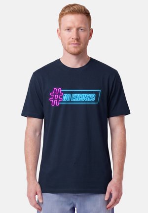watapparel, NO EXCUSES UNISEX - T-shirt print - french navy