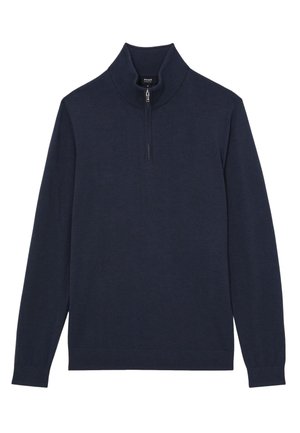 Reiss, REGULAR FIT - HALF-ZIP - Svetrík - midnight navy