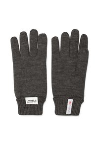 NBRAMON UNISEX - Hansker - dark grey melange
