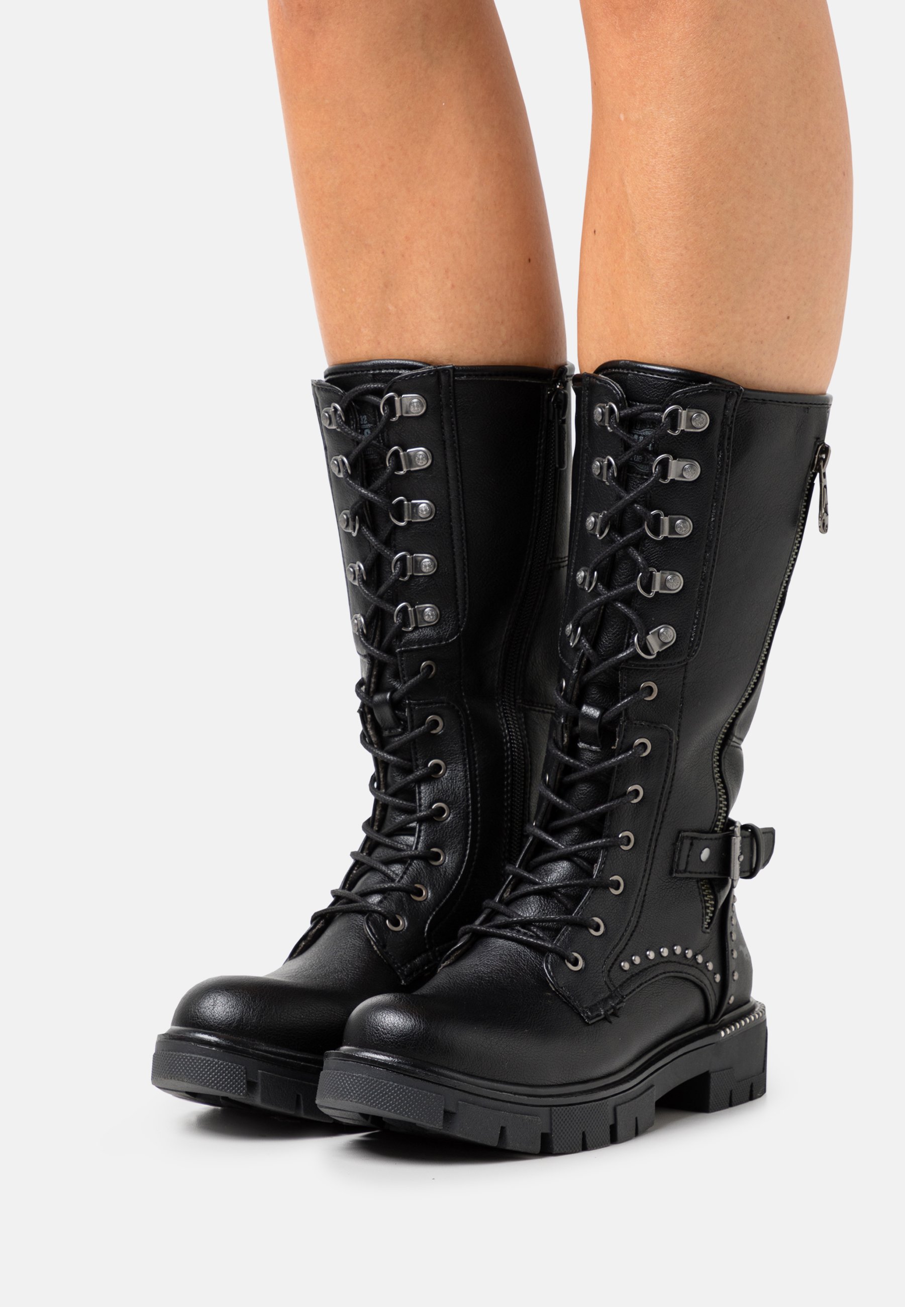 Mustang Veterlaarzen - schwarz/Zwart - Zalando.nl