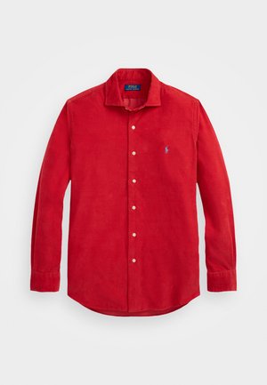 CUSTOM FIT CORDUROY SHIRT - Shirt - new brick