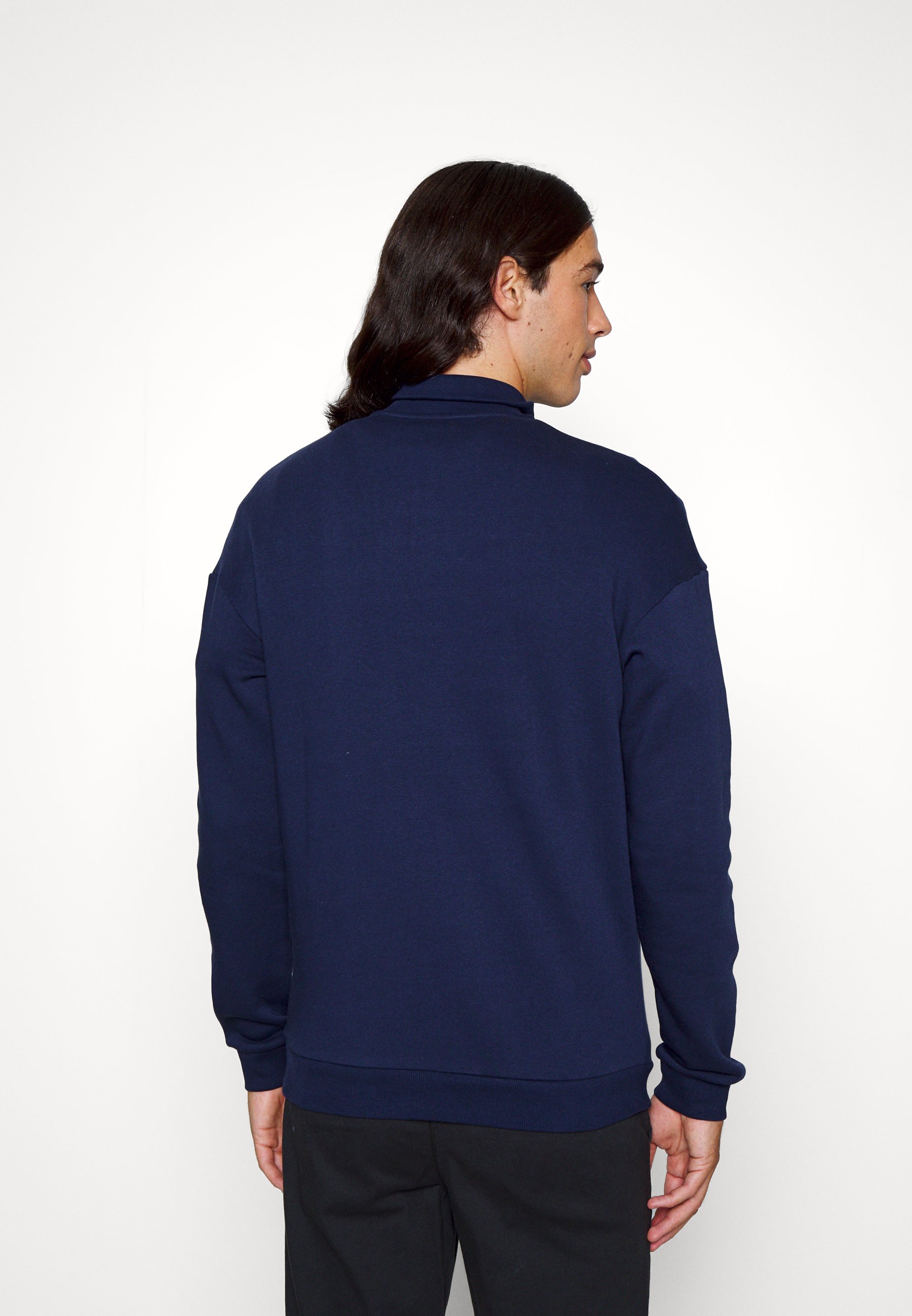 blazer with quarter zip