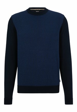 Strickpullover - dark blue