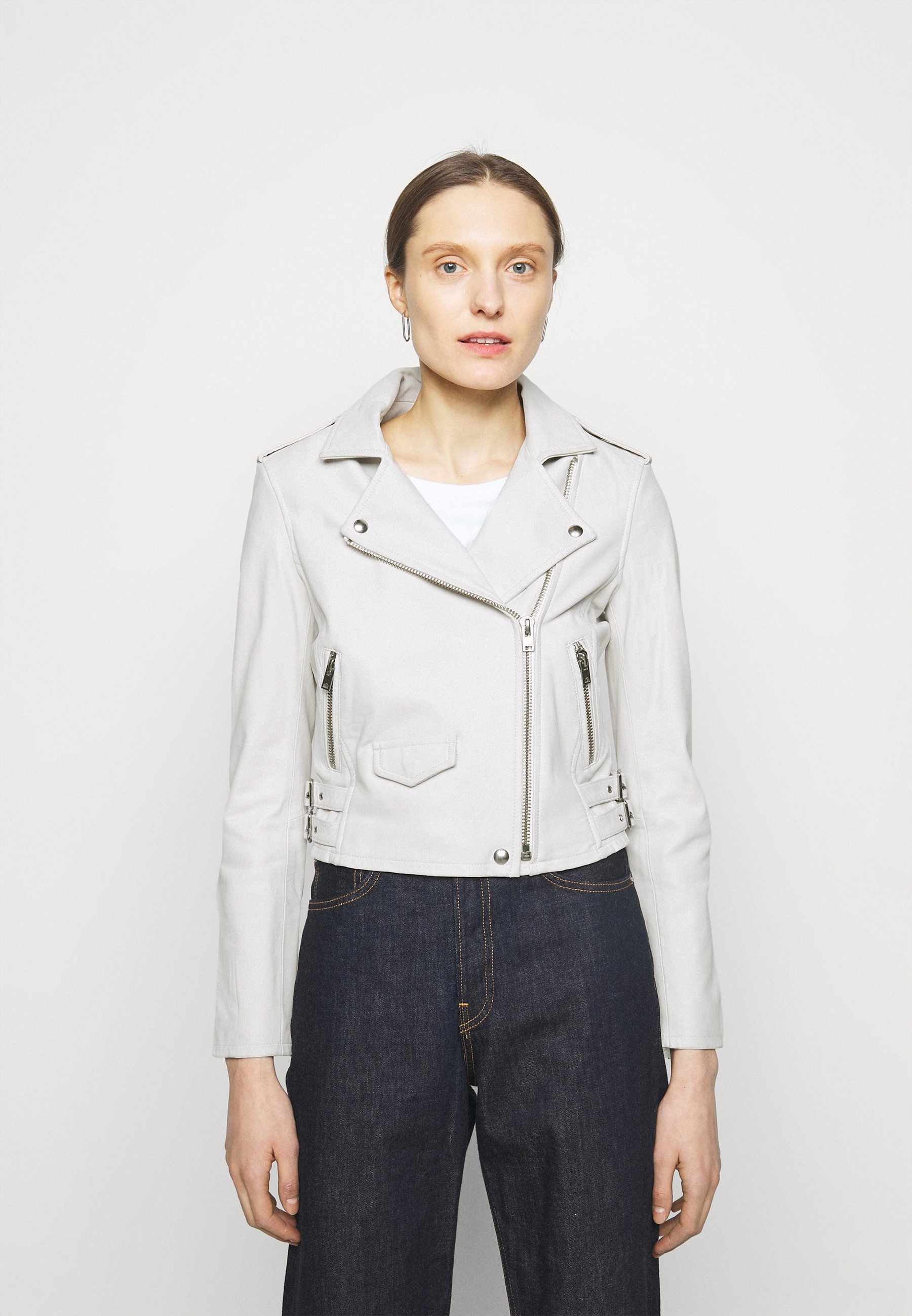 black leather jacket amazon