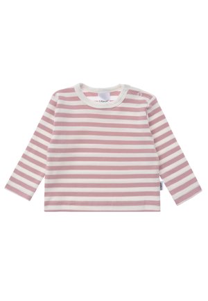 LANGARM - Long sleeved top - rosa weiss