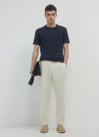 Calliope GIROCOLLO TINTA UNITA - T-shirt basic - blu notte