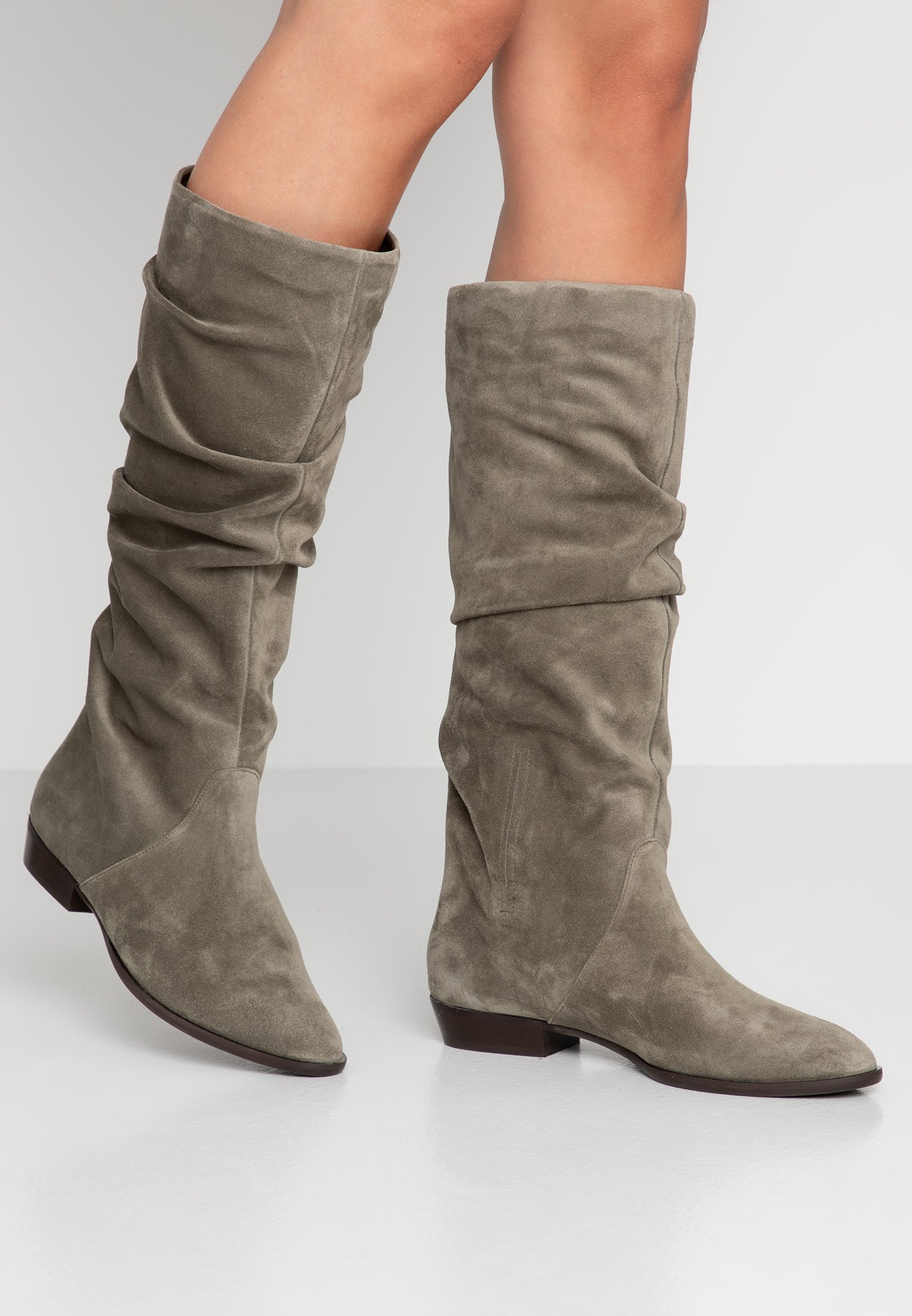 Högl Klassiska stövlar khaki Zalando.se Högl Klassiska stövlar khaki Zalando.se