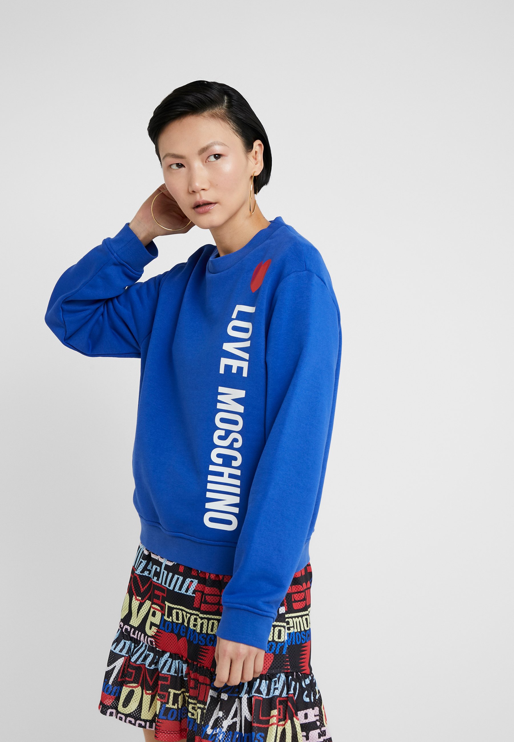 Love Moschino Sweater blueBlauw Zalando.nl Love Moschino Sweater blueBlauw Zalando.nl