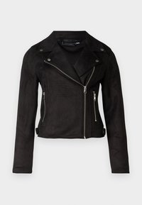 VMJOSE SHORT JACKET - Kunstlederjacke - black