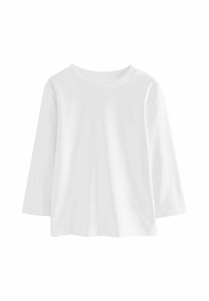 Next, REGULAR FIT - LONG SLEEVE PLAIN T-SHIRT - Long sleeved top - white