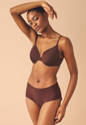 SMOOTHING PAD FULL CUP - Underwired bra - chocolate brown