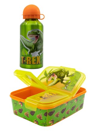 DINOSAURIER LUNCH SET - Brooddoos - grün
