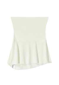 WITH ASYMMETRIC HEM  - Top - beige