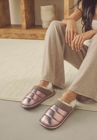 Next QUILTED SHOOT - REGULAR FIT - Hjemmesko - gunmetal