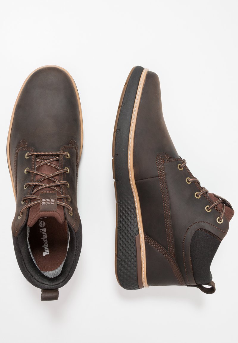 cobre cemento Será Timberland CROSS MARK GTX CHUKKA - Botines con cordones - potting  soil/marrón oscuro - Zalando.es