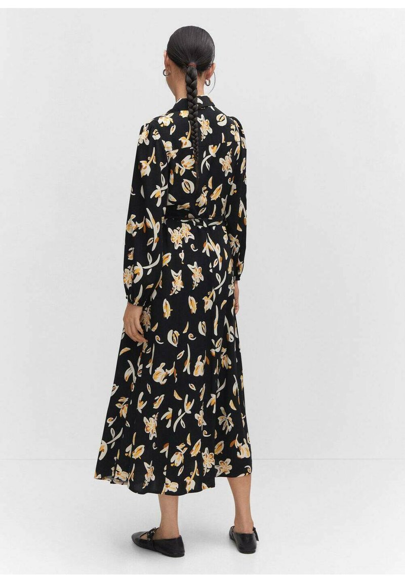 Mango APPLE5 - Shirt dress - black - Zalando