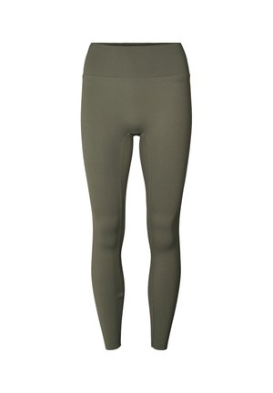 rethinkit studios, BUTTER SOFT TIGHTS ALL DAY - Leggings - charcoal olive
