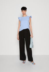 Anna Field T-shirts med print - light blue