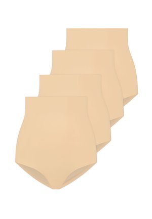 4-PACK - Shapewear - beige