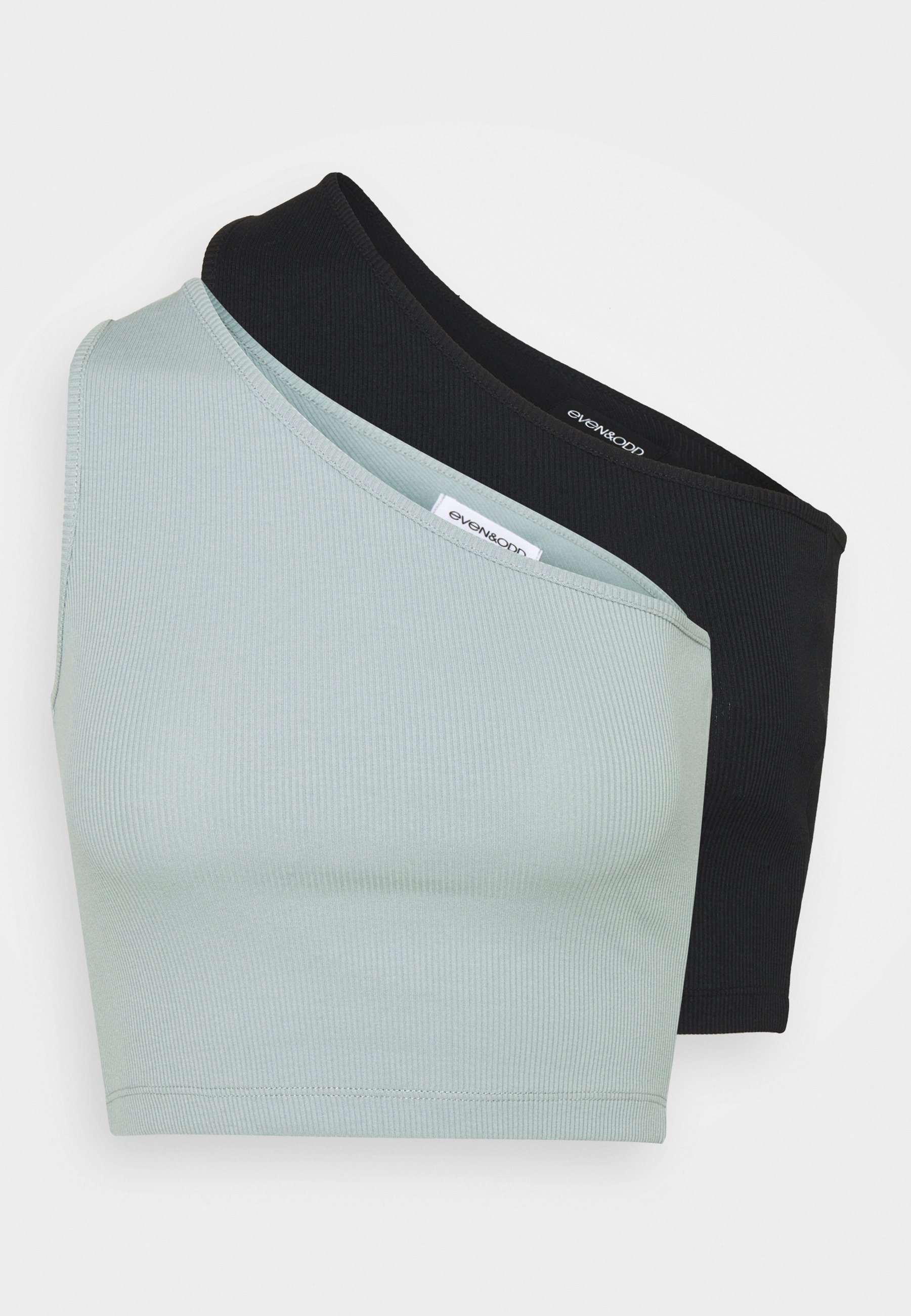 Black green top