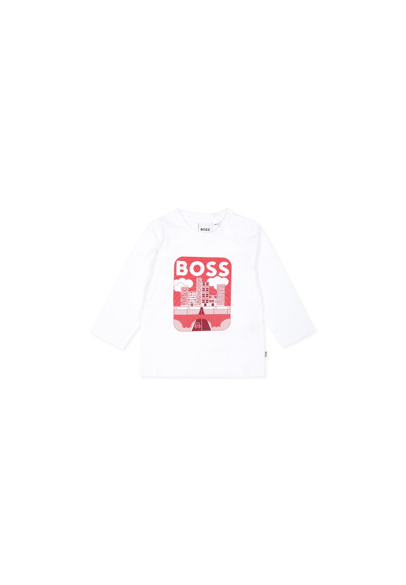 BOSS Kidswear Longsleeve wit BOSS Kidswear Longsleeve wit