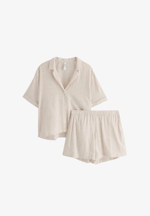 Lindex, LINDEX PYJAMA SET LINDEX - Nattøj sæt - dark beige