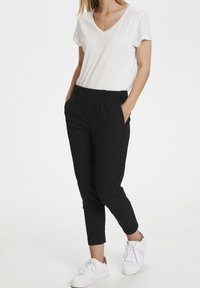 Kaffe Broek - mottled black