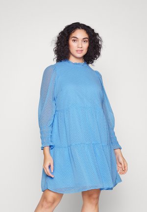 Vero Moda Curve VMRIE SHORT DRESS - Φόρεμα ημέρας - little boy blue