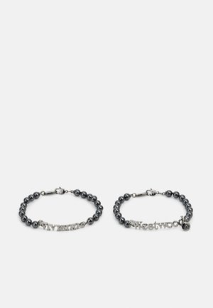 EMILIO BRACELET 2 PACK UNISEX - Bracelet - black