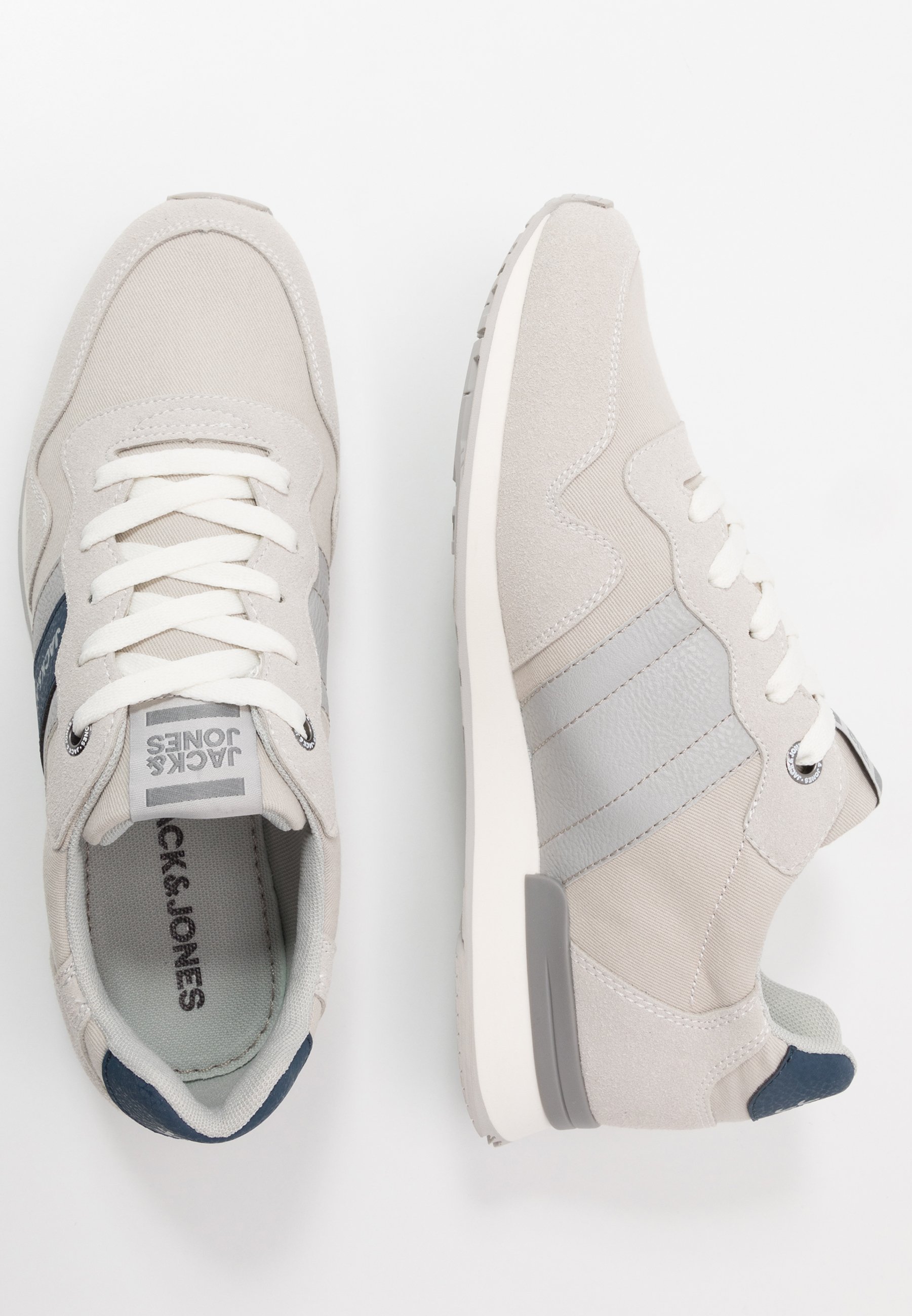 Jack \u0026 Jones JFWSTELLAR CASUAL - Zapatillas - white/gris claro - Zalando.es