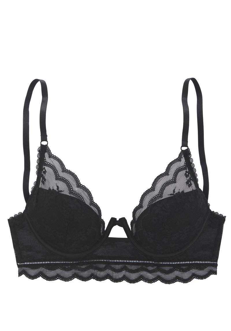 Lascana Push-up BH zwart