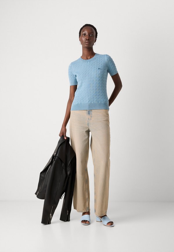 Print T-shirt - limestone3