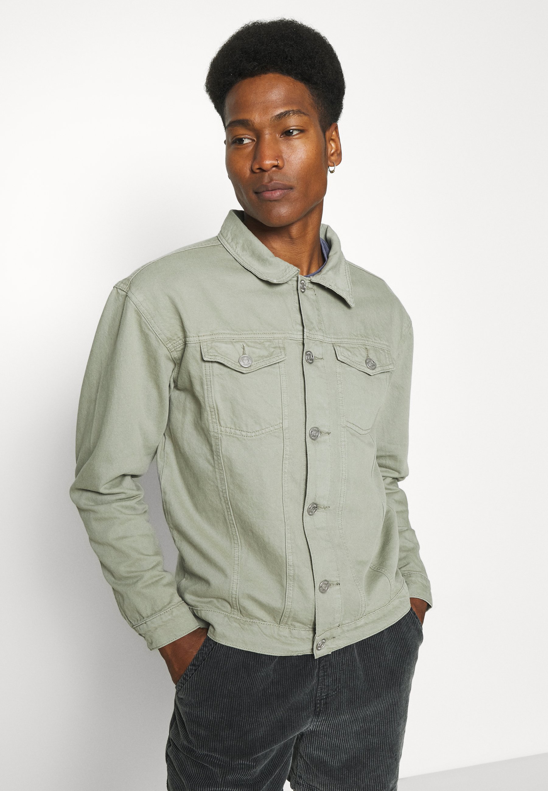 Mennace SUNDAZE TRUCKER JACKET - Denim 