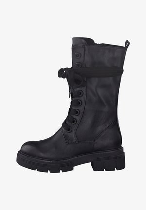 Marco Tozzi Lace-up boots - black antic