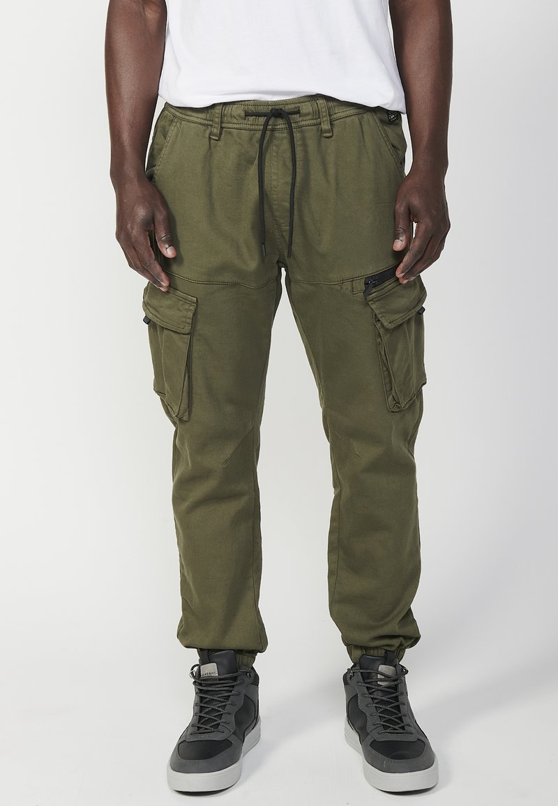 Koroshi JOGGER - Donji dijelovi trenirke - verde green