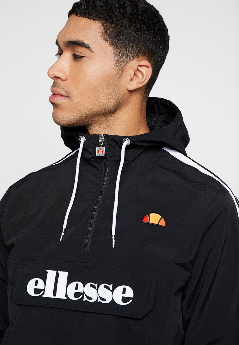 ellesse windbreaker schwarz