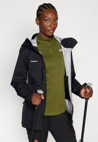 Mammut HALDIGRAT AIR HOODED JACKET WOMEN - Casaco impermeável - black