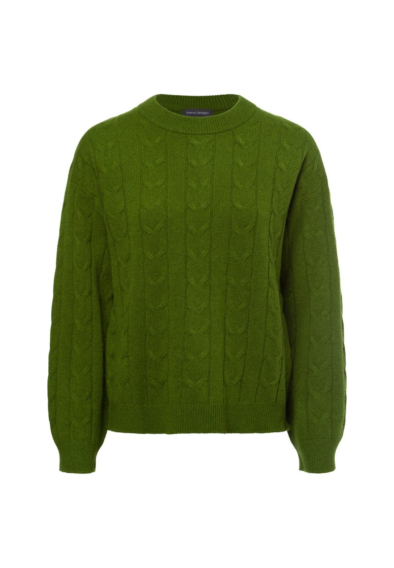 Franco Callegari Strickpullover - erbse